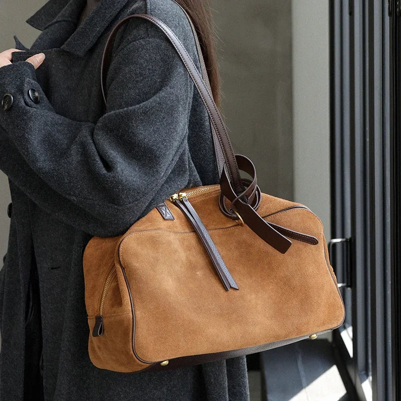 Women's Cow Genuine Leather Tote Bag