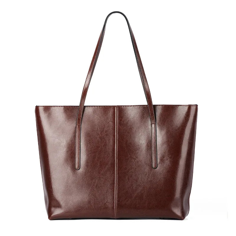 Women’s Large Cowhide Leather Tote Bag