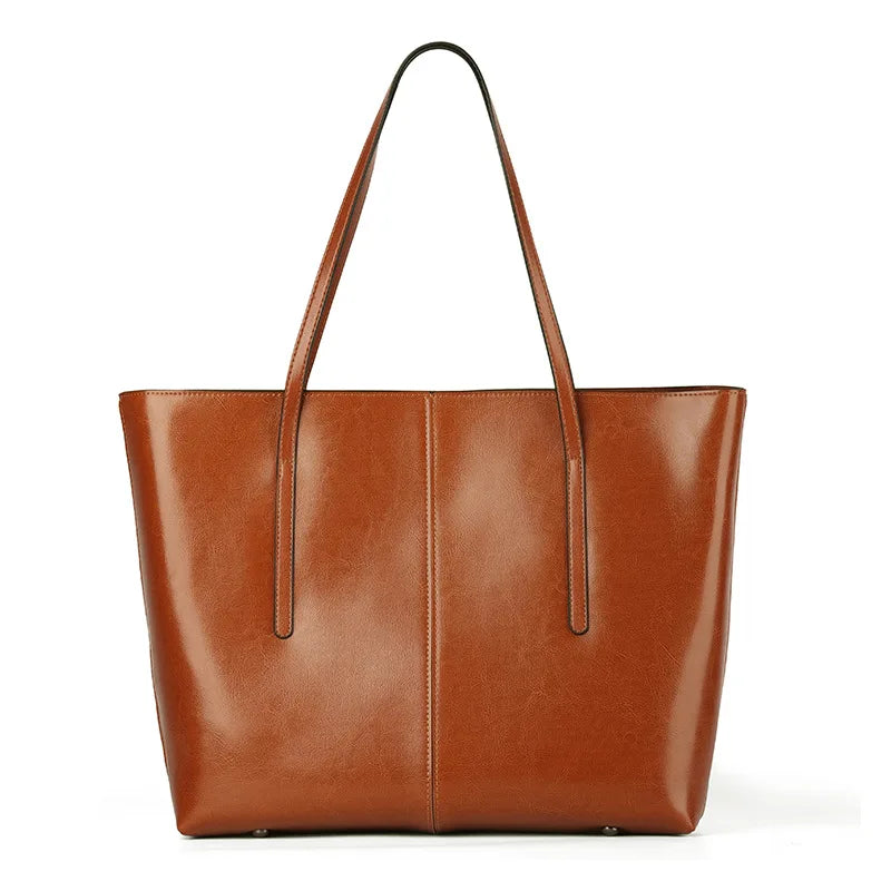 Women’s Large Cowhide Leather Tote Bag