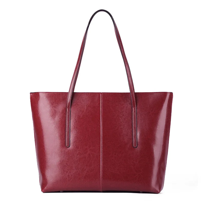 Women’s Large Cowhide Leather Tote Bag